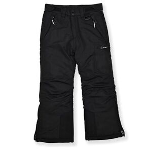 Kids Black Snow Pants - Large